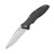 Kershaw 1830 OSO Sweet Folding Knife Assisted SpeedSafe Drop Point 3.00" Satin 8Cr13MoV Plain Edge Blade, Black Handle