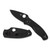 Spyderco C136PBBK Persistence Lightweight Folding Knife 2.75" 8Cr13MoV Black Plain Edge Blade, Black FRN Handle