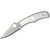 Spyderco C133P Bug Folding Knife 1.27" 3Cr13 Plain Edge Blade, Stainless Steel Handle Spyderco C133P Bug Folding Knife 1.27" 3Cr13 Plain Edge Blade, Stainless Steel Handle