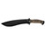 Kershaw 1077TAN Camp 10 Fixed Knife 10" Carbon Steel Blade, Tan Rubber Handle