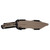 Kershaw 1077TAN Camp 10 Fixed Knife 10" Carbon Steel Blade, Tan Rubber Handle