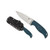 Spyderco FB31SBL2K390 Enuff 2 Fixed Knife 3.95" K390 Plain Edge Blade, Blue FRN Handle