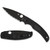 Spyderco C244SBBK Native Chief Lightweight Folding Knife 4.02" CTS BD1N Black Spyder Edge Blade, Black FRN Hanlde