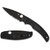 Spyderco C244PSBBK Native Chief Lightweight Folding Knife 4.02" CTS BD1N Black Combo Edge Blade, Black FRN Hanlde