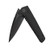 Kershaw 1935 Fatback Folding Knife Assisted SpeedSafe Drop Point 3.50" Black-Oxide Coating 8Cr13MoV Plain Edge Blade, Black Handle