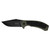 Kershaw 8760 Faultline Folding Knife Drop Point 3.00" Black-Oxide Coating 8Cr14MoV Plain Edge Blade, Olive & Black Handle