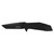 Kershaw 1990 Brawler Folding Knife Assisted SpeedSafe Tanto 3.00" Black-Oxide Coating 8Cr13MoV Plain Edge Blade, Black Handle
