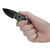 Kershaw 8720 Shuffle DIY Folding Knife Drop Point 2.40" Black-Oxide Coating 8Cr14MoV Plain Edge Blade, Gray Handle