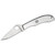 Spyderco C137P Honeybee Folding Knife 1.63" 3Cr13 Plain Edge Blade, Stainless Steel Handle