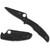 Spyderco C91PBBK2 Pacific Salt 2 Folding Knife 3.78" H-1 Black Plain Edge Blade, Black FRN Handle