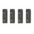 Blackhawk Molded Belt Keepers (Set of 4)