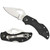 Spyderco BY10PBK2 byrd Robin Folding Knife 2.43" 8Cr13MoV Plain Edge Blade, Black FRN Handle