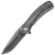 Kershaw 1301BW Starter Folding Knife Assisted SpeedSafe Drop Point 3.40" Black-Oxide BlackWash Coating 4Cr14 Plain Edge Blade, BlackWash Handle