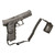 Blackhawk 90TPL1BK Tactical Non-Swivel Pistol Lanyard