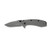 Kershaw 1556TI Cryo II Folding Knife Assisted SpeedSafe Drop Point 3.25" Titanium Carbon-Nitride Coating, Satin Flats 8Cr13MoV Plain Edge Blade, Gray Handle
