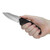Kershaw 3930 Flitch Folding Knife Assisted SpeedSafe Drop Point 3.25" Stonewashed 8Cr13MoV Plain Edge Blade, Black Handle