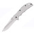 Kershaw 3655 Volt Stainless Folding Knife Assisted SpeedSafe Drop Point 3.50" 8Cr13MoV Plain Edge Blade, Stainless Steel Handle