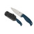 Spyderco FB31PBL2K390 Enuff 2 Fixed Knife 3.95" K390 Plain Edge Blade, Blue FRN Handle