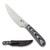 Spyderco FB46GP Bow River Fixed Knife 4.36" 8Cr13MoV Trailing Point Plain Edge Blade, Black/Gray G-10 Handle