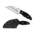 Spyderco FB09GP2 Ronin 2 Fixed Knife 4.08" CTS-BD1N Plain Edge Blade, Black G-10 Handle