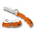 Spyderco C79PSOR Assist Lightweight Folding Knife 3.68" VG-10 Combo Edge Blade, Orange FRN Handle