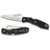 Spyderco C91PBK Pacific Salt Folding Knife 3.81" H-1 Plain Edge Blade, Black FRN Handle Spyderco C91PBK Pacific Salt Folding Knife 3.81" H-1 Plain Edge Blade, Black FRN Handle