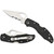 Spyderco BY04PSBK2 byrd Meadowlark 2 Folding Knife 2.88" 8Cr13MoV Combo Edge Blade, Black FRN Handle