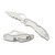 Spyderco BY04PS2 byrd Meadowlark 2 Folding Knife 2.94" 8Cr13MoV Combo Edge Blade, Stainless Handle Spyderco BY04PS2 byrd Meadowlark 2 Folding Knife 2.94" 8Cr13MoV Combo Edge Blade, Stainless Handle