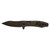 Kershaw 3475 Boilermaker Folding Knife Assisted SpeedSafe Drop Point 3.30" Brown PVD Coating Stonewashed 8Cr13MoV Plain Edge Blade, Brown Handle