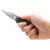 Kershaw 3870 Rexford Amplitude Folding Knife Assisted SpeedSafe Drop Point 2.50" Satin 8Cr13MoV Plain Edge Blade, Gray Handle