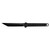 Kershaw 4008 Dune Neck Knife Fixed 3.80" Black Plain Edge Blade, Black Handle