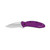 Kershaw 1620PUR Scallion, Purple Folding Knife Assisted SpeedSafe Drop Point 2.40" 420HC Plain Edge Blade, Purple Handle