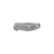 Kershaw 1730SS Zing Stainless Folding Knife Assisted SpeedSafe Drop Point 3.00" 8Cr13MoV Plain Edge Blade, Stainless Steel Handle