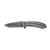 Kershaw 1306BW Filter Folding Knife Assisted SpeedSafe Drop Point 3.25" Black-Oxide BlackWash Coating 4Cr14 Plain Edge Blade, BlackWash Handle