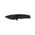 Kershaw 1313BLK Spoke Folding Knife Assisted SpeedSafe Drop Point 2.00" Black-Oxide BlackWash Coating 4Cr14 Plain Edge Blade, Black Handle