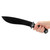 Kershaw 1077 Camp 10 Fixed Knife 10" Carbon Steel Blade, Black Rubber Handle