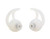 CodeRed Comfort EEZ Ear Inserts - Ultra Soft Eartip - Clear - 1 Pair