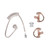 CodeRed Replacement Parts Pack for Tube Earpieces