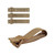Maxpedition 9903 3" Tactie Attachment Strap (4 Pack)