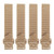 Maxpedition 9903 3" Tactie Attachment Strap (4 Pack)