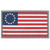 Maxpedition US76 1776 USA Flag Morale Patch - 3.00" x 1.75"