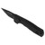 SOG 15-38-14-57 SOG-TAC AU Compact (CA Special) Auto Knife 1.96" Cryo D2 Tanto Plain Edge Blade, Black Textured Anodized Aluminum Handle