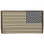 Maxpedition US2R Reverse USA Flag Morale Patch - 3.00" x 1.70"