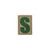 Maxpedition PVCPATCH-LETSA Letter S Morale Patch - Arid- 0.84" x 1.18"