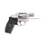 Crimson Trace LG-305 Lasergrips® for Smith & Wesson J-Frame Round Butt (Extended Grip), Red Laser