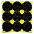 Birchwood Casey BC-34210 Shoot•N•C 2" Bull's-Eye, 108 Targets