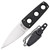 Cold Steel 11SDT Secret Edge Neck Knife 3.50" AUS8A Drop Point Plain Edge Blade, Black Griv-Ex™ Handle Cold Steel 11SDT Secret Edge Neck Knife 3.50" AUS8A Drop Point Plain Edge Blade, Black Griv-Ex™ Handle