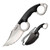 Cold Steel Double Agent II Neck Knife 3.00" AUS8A Clip Point Blade, Black Kray-Ex™ Handle