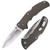 Cold Steel 58PS Code 4 Folding Knife 3.50" S35VN Spear Point Plain Edge Blade, Gray 6061 Aluminum Handle