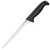 Cold Steel 20VF8SZ Filet Knife 8.00" 4116SS Straight Back Plain Edge Blade, Black Kray-Ex™ Handle